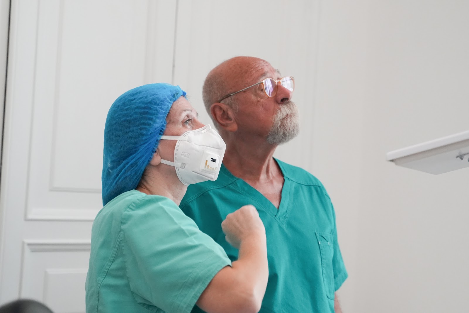 Due medici dello studio in consulto